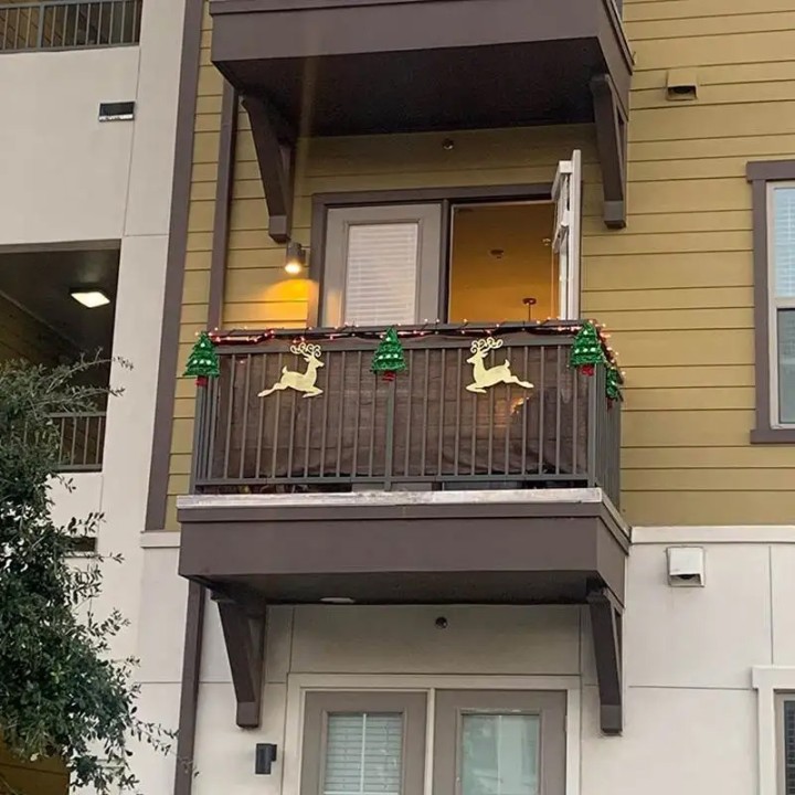 Osłona balkonowa Heckermann 1x7m w kolorze brązowym