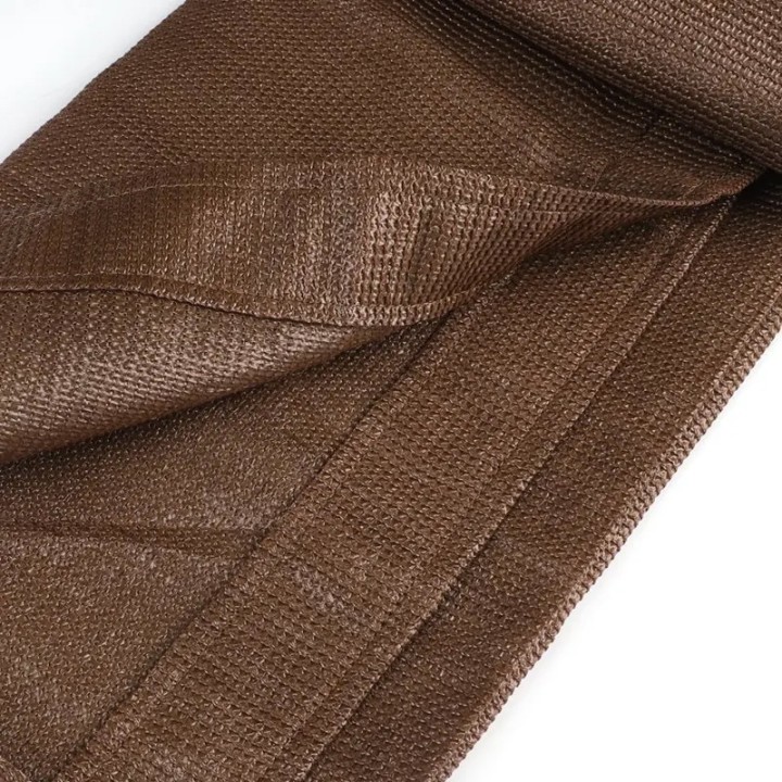 Osłona balkonowa Heckermann 1x7m w kolorze brązowym