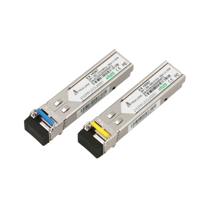 Moduł SFP 1.25G WDM Extralink - 1,25 Gbps