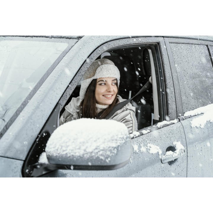 Szczotka Do Odśnieżania Śniegu Skrobaczka Teleskopowa Do Lodu Szyb Samochodu