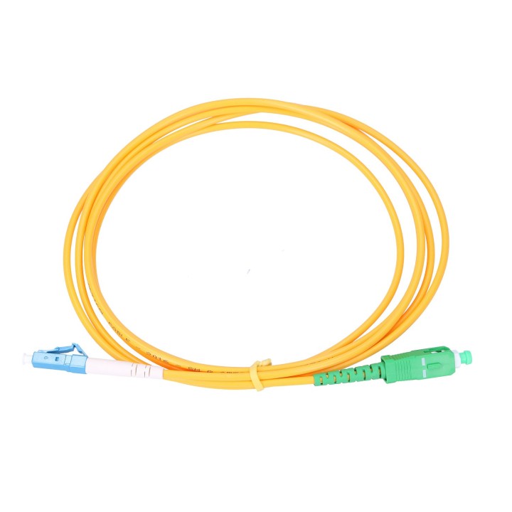 Extralink SC/APC-LC/UPC | Patchcord jednomodowy Simplex 20m G652D