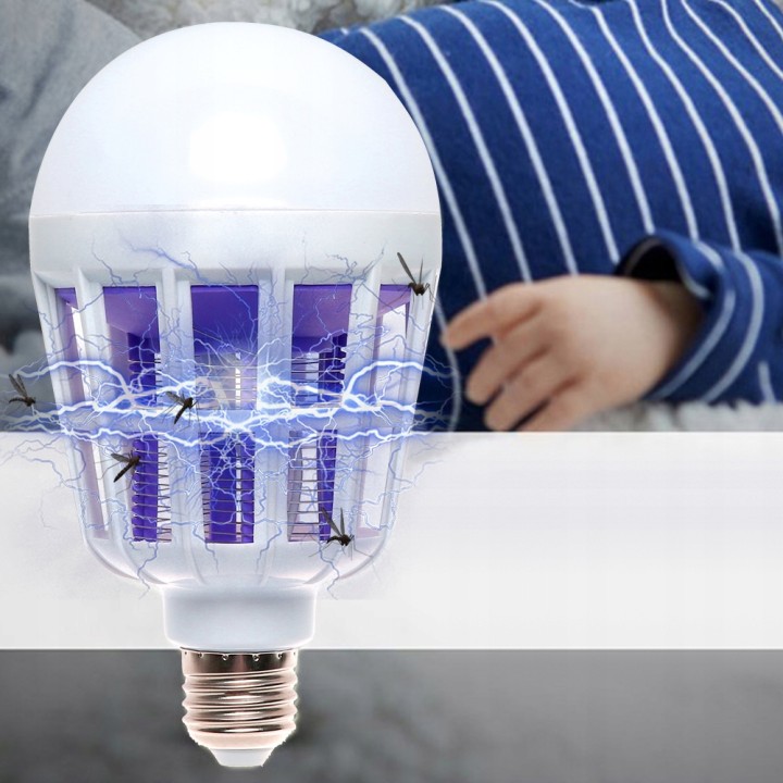 Lampka UV LED na owady - skuteczna ochrona przed komarami