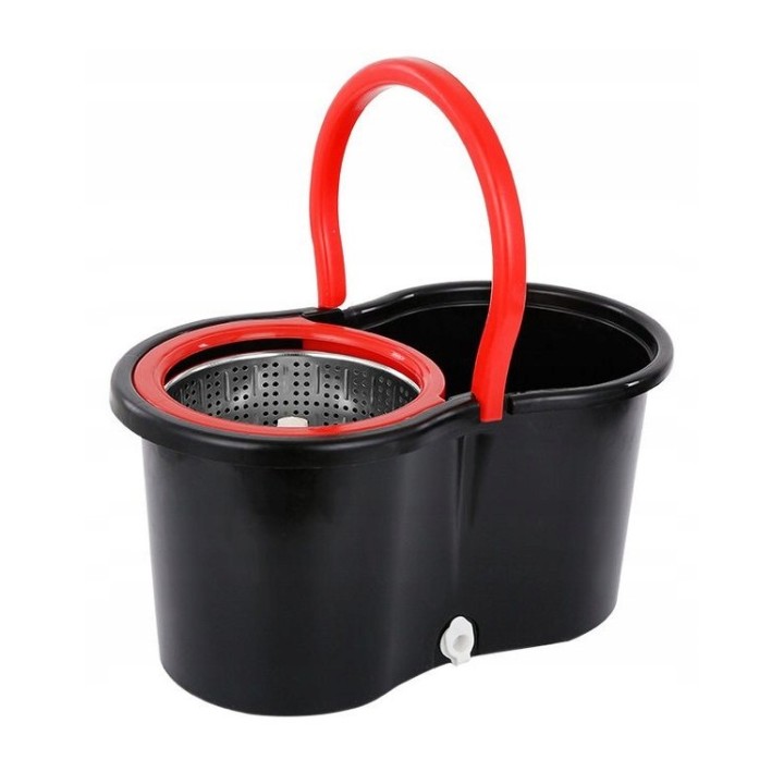 Mop obrotowy 360° z funkcją turbo 3w1 i 2 nakładkami do sprzątania