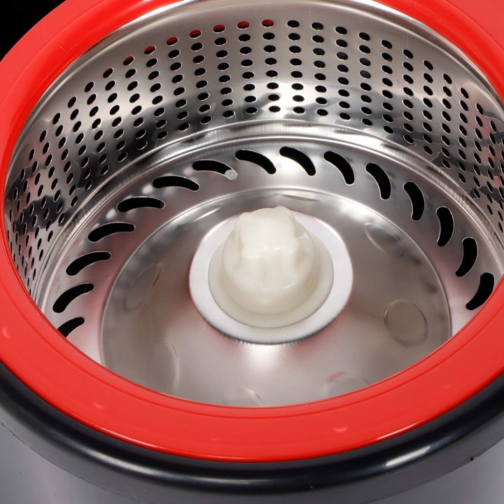 Mop obrotowy 360° z funkcją turbo 3w1 i 2 nakładkami do sprzątania