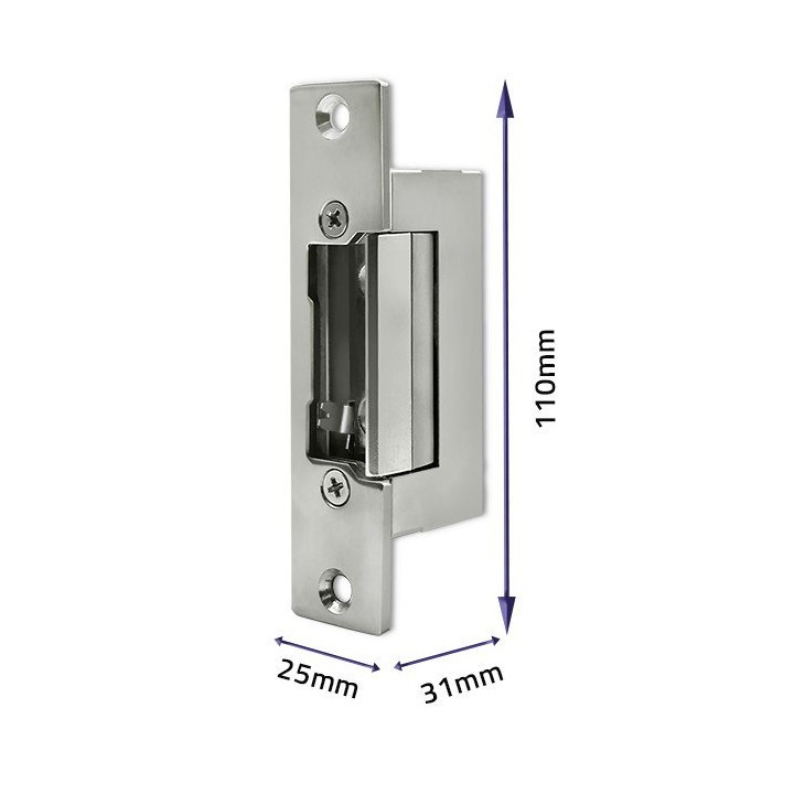 Qoltec Elektrozaczep 12V z pamięcią i blokadą