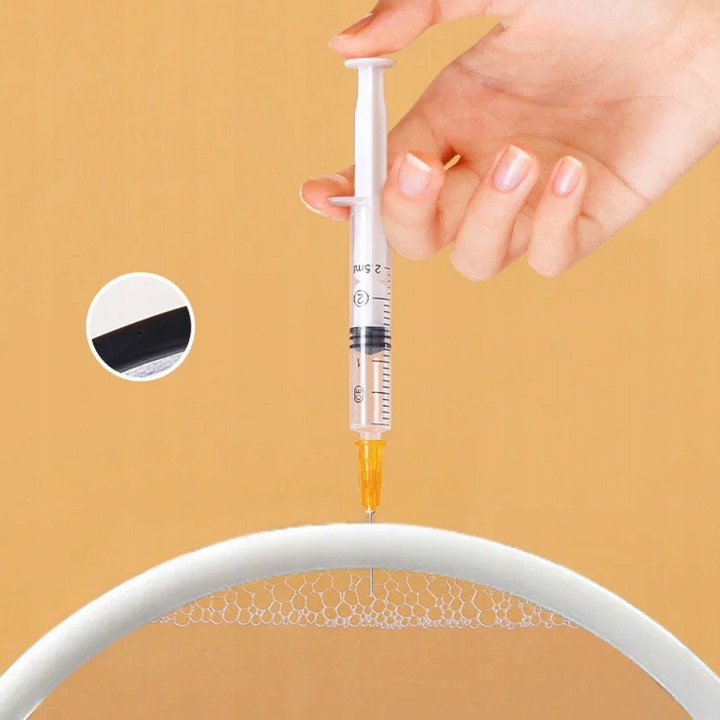 Klepsydra Z Ruchomym Piaskiem 3D Ozdobna Dekoracyjna Biała Ikonka KX3004