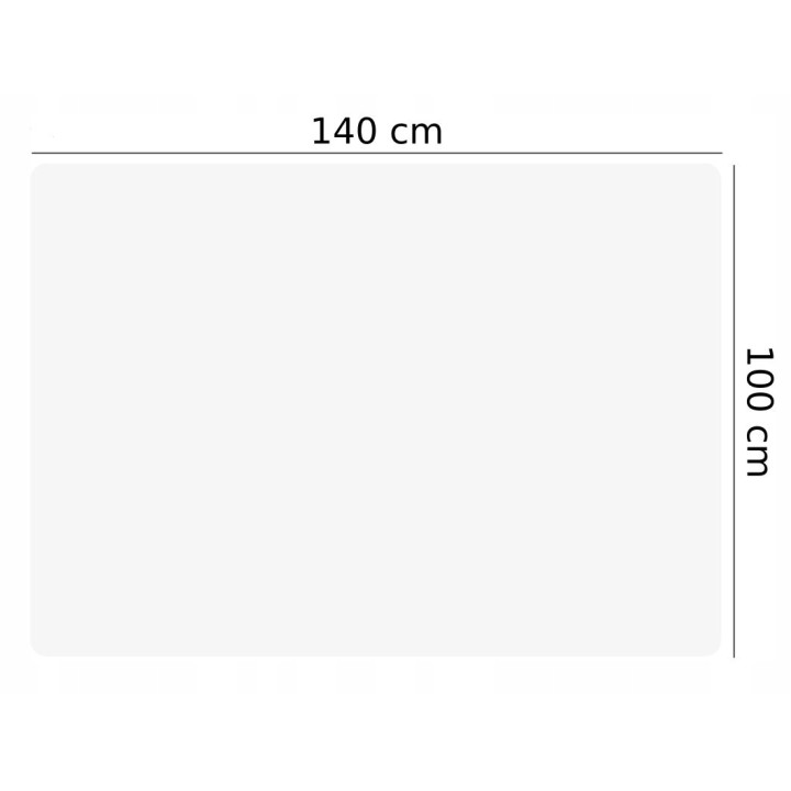 Ochronna mat pod fotel 0,8 mm - podkładka do wnętrz biurowych