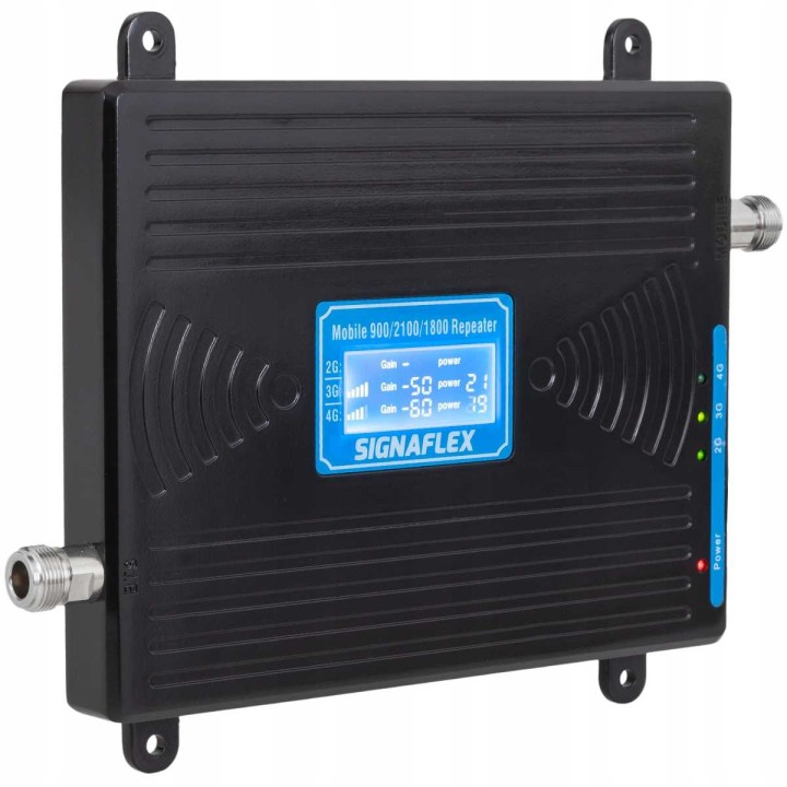 Wzmacniacz sygnału GSM/UMTS/DCS Signaflex LTE BLACK LCD 70dB