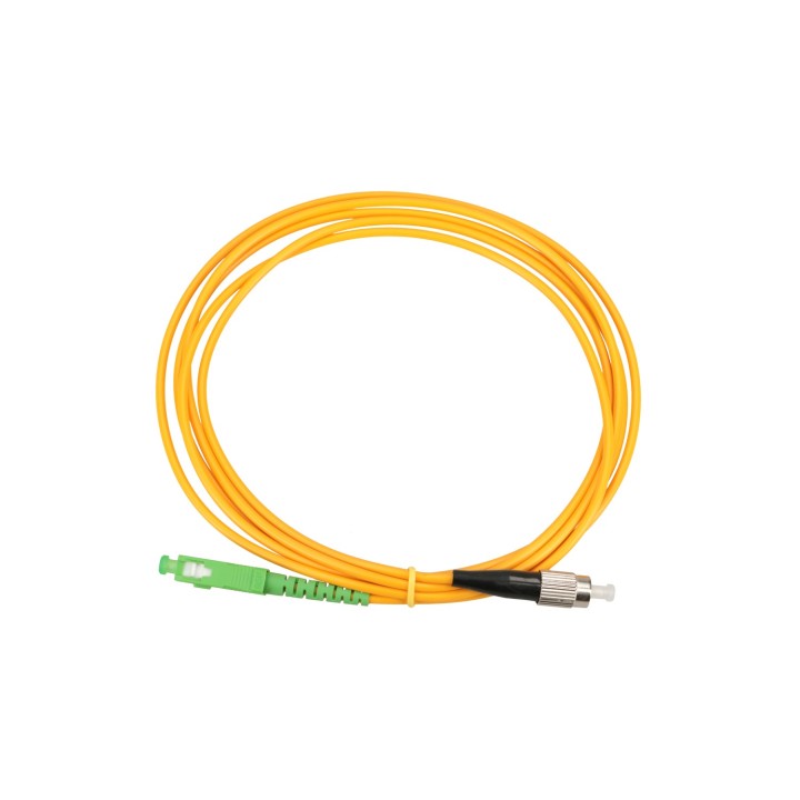 Extralink Kable SC/APC-FC/UPC | Jednomodowy 2m 3mm Simplex G657A1