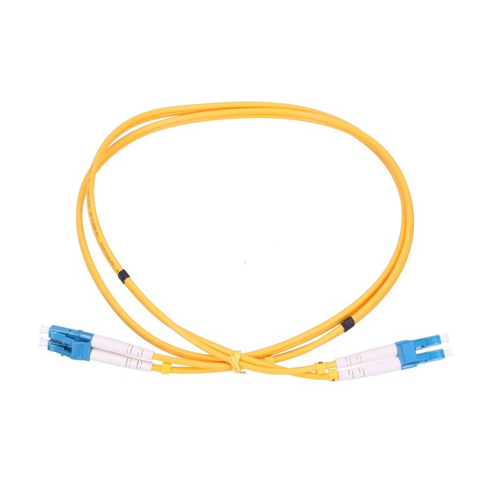 Extralink Patchcord LC/UPC-LC/UPC, jednomodowy 1m, duplex G657A1