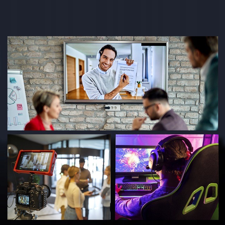 Kabel HDMI 2.1 Extralink 8K HDR, 1.5m - Wysoka jakość obrazu