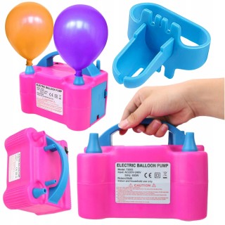 Mocna elektryczna pompka do balonów z wiązadełkiem