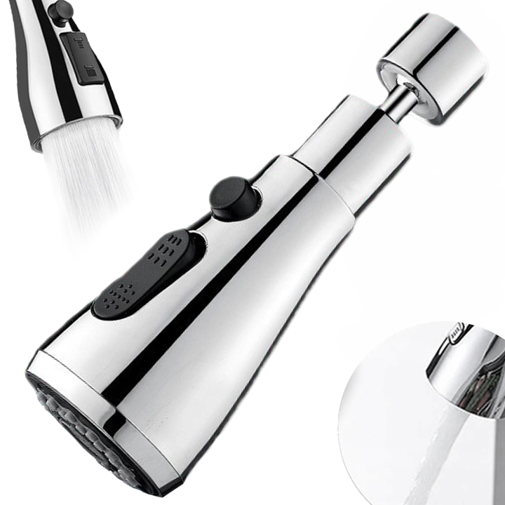 Srebrna końcówka do kranu Heckermann SP01 - wysokiej jakości akcesorium