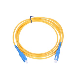 Patchcord SC/UPC-SC/UPC 3mm, 3m Jednomodowy Simplex Extralink