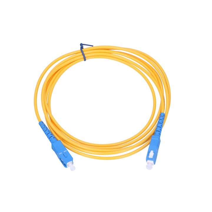 Patchcord SC/UPC-SC/UPC 3mm, 3m Jednomodowy Simplex Extralink