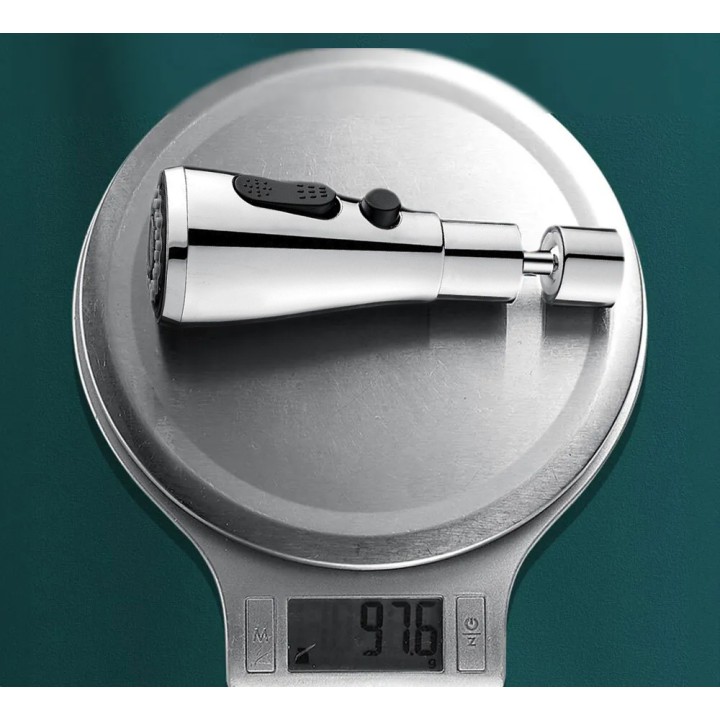 Srebrna końcówka do kranu Heckermann SP01 - wysokiej jakości akcesorium