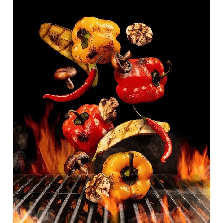 Zestaw 2 x Ruszt Żeliwny Do Grilla Gazowego Silver 35x40.2cm i 29.5x40.2cm