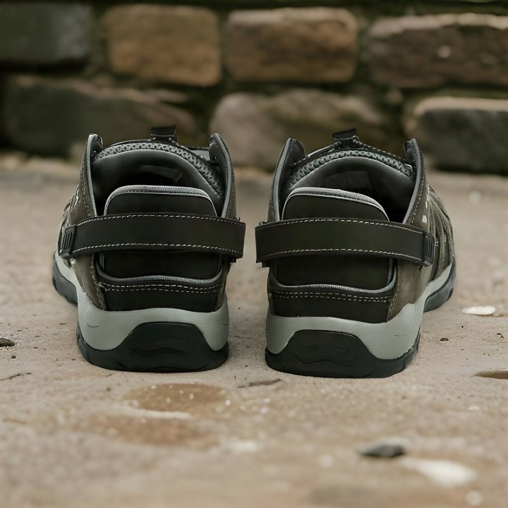 Sandały Robocze Męskie Trekkingowe Mocne Bez Podnoska VM TRIPOLIS O1 SRA 40