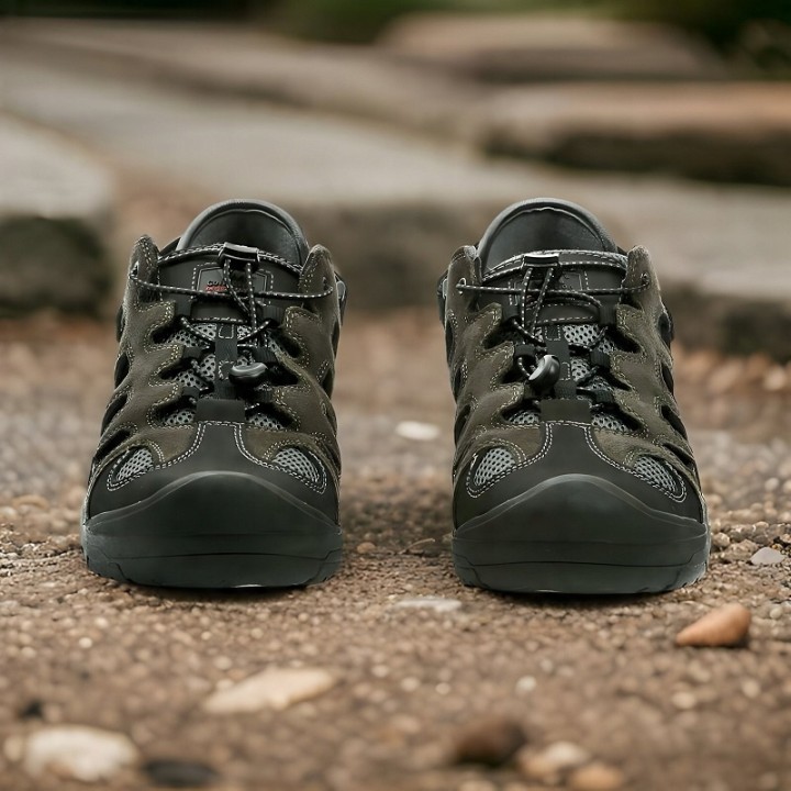 Sandały Robocze Męskie Trekkingowe Mocne Bez Podnoska VM TRIPOLIS O1 SRA 40