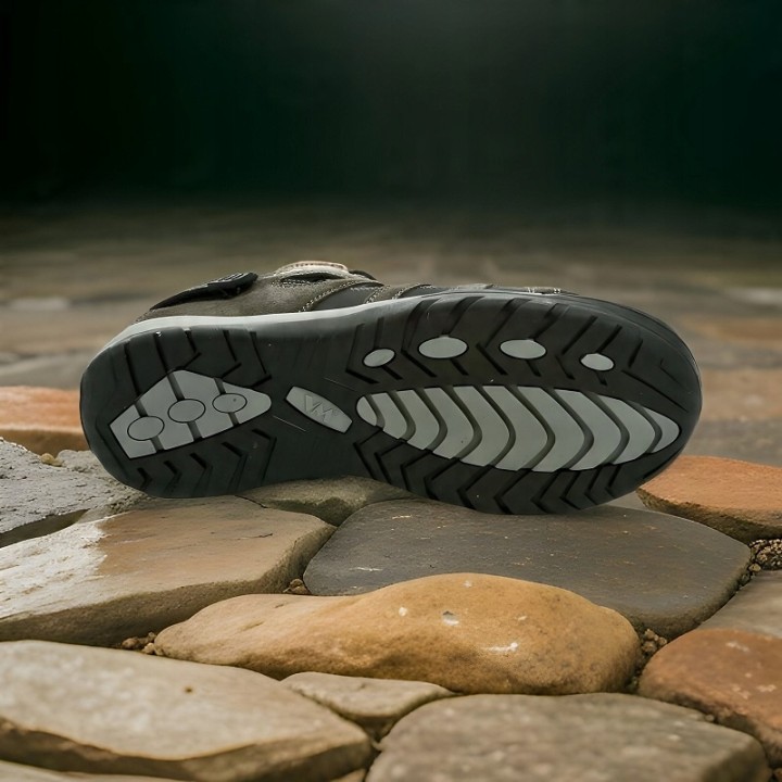 Sandały Robocze Męskie Trekkingowe Mocne Bez Podnoska VM TRIPOLIS O1 SRA 40