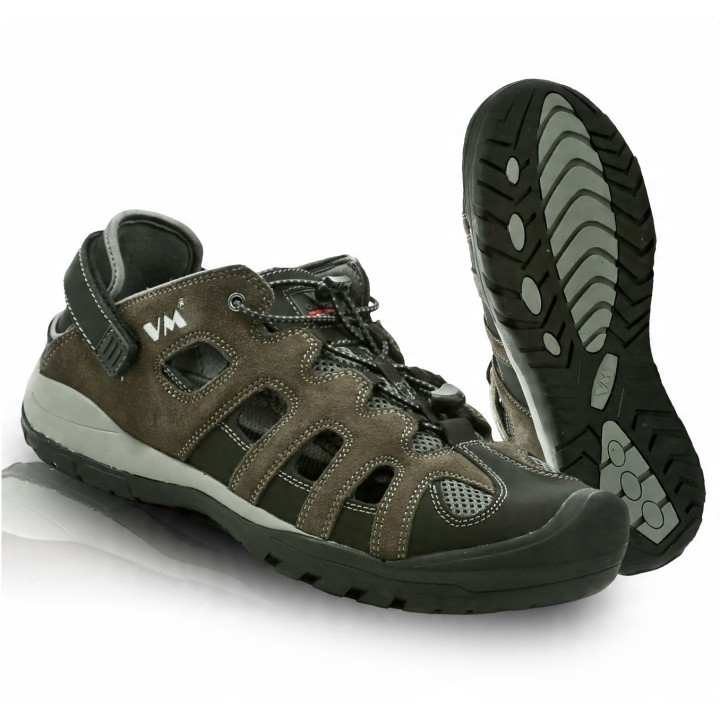 Sandały Robocze Męskie Trekkingowe Mocne Bez Podnoska VM TRIPOLIS O1 SRA 40