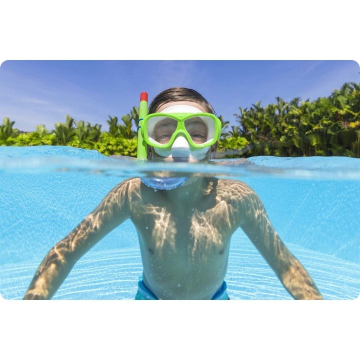 Zestaw do nurkowania Bestway 24035 z zieloną maską i rurką