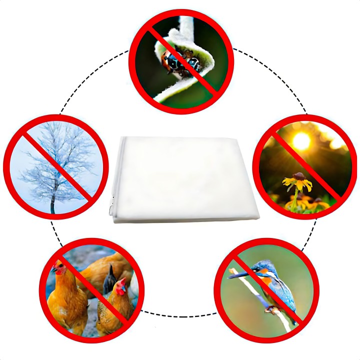 Worek ochronny na rośliny Heckermann 120x130cm