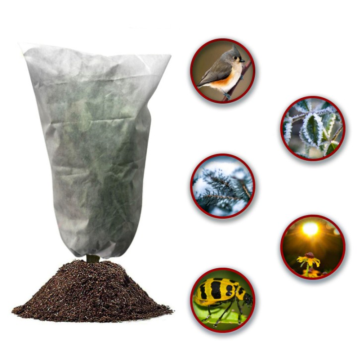 Worek ochronny na rośliny Heckermann 120x130cm