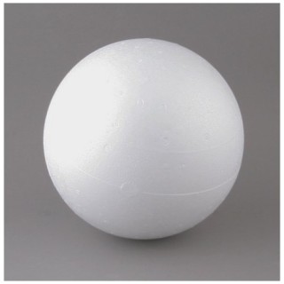 Styropianowa bombka ozdobna 90 mm - Bovelacci idealna do dekoracji 1 Sztuka