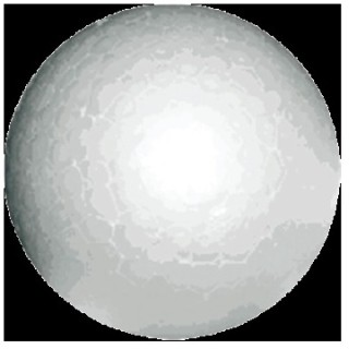 Bombka styropianowa 15cm dekoracja choinkowa 1 Sztuka Idealna do dekoracji Aliga