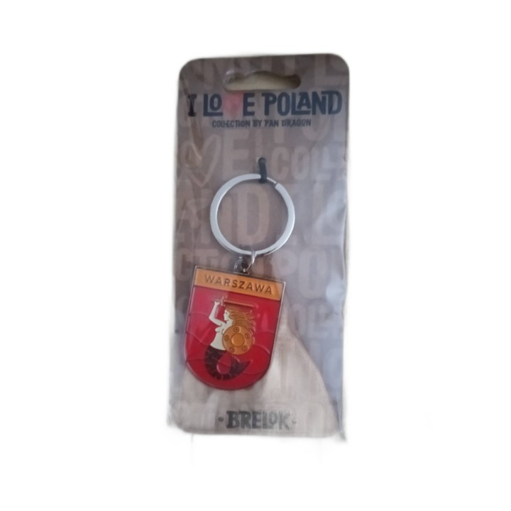 Brelok I Love Poland Collection by Pan Dragon Polska Czerwone Jabłka