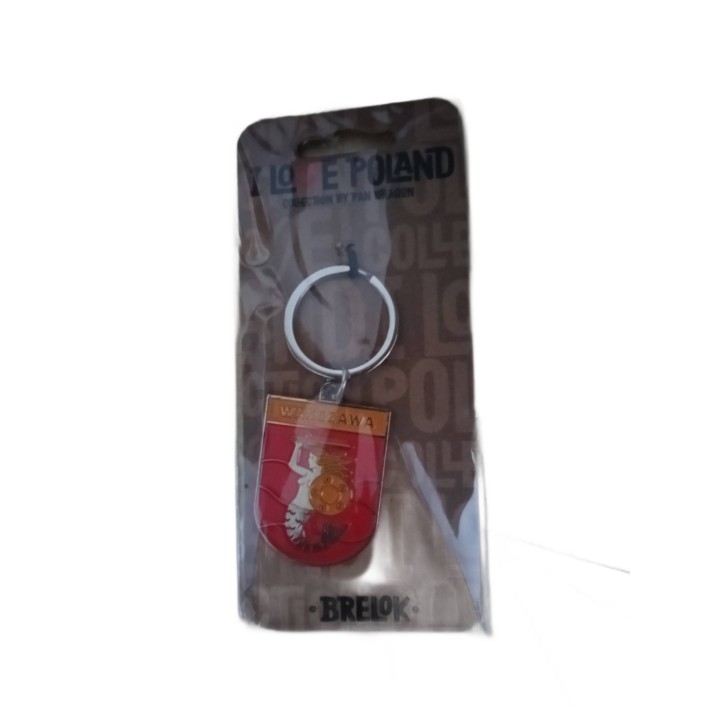 Brelok I Love Poland Collection by Pan Dragon Polska Czerwone Jabłka