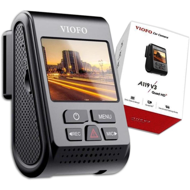 VIOFO A119-G V3: Rejestrator Trasy z GPS