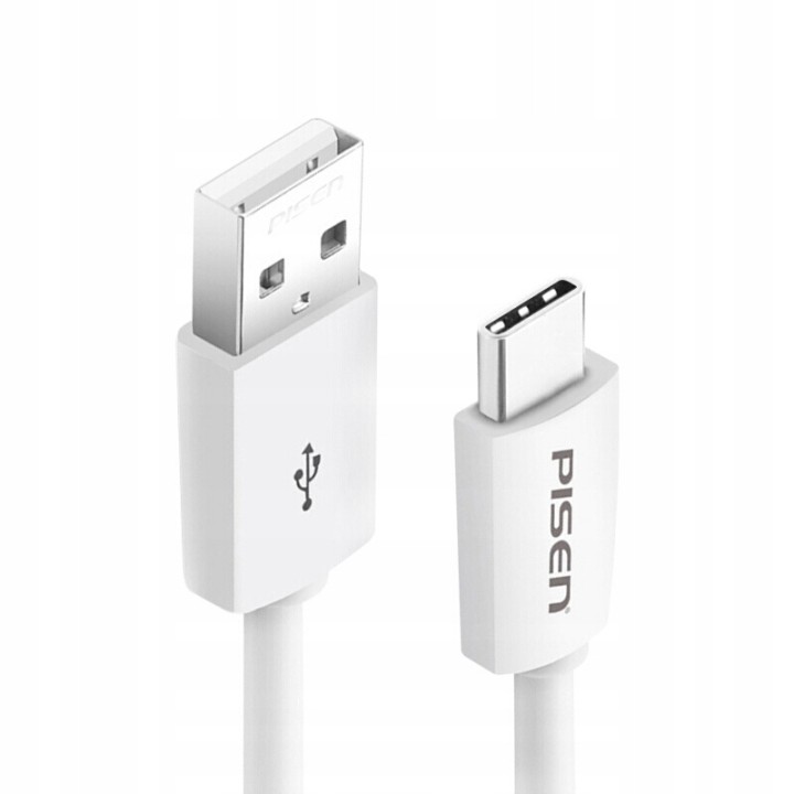 Szybki Kabel USB C PISEN 1m do Ładowania i Transmisji Danych Samsung