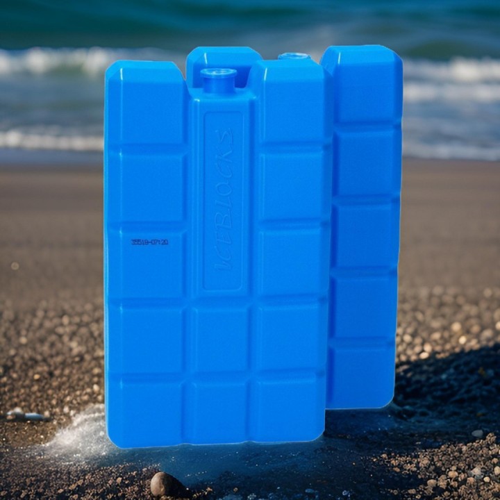 Wkład chłodzący do lodówek turystycznych KAMAI 2x750ml Niebieski