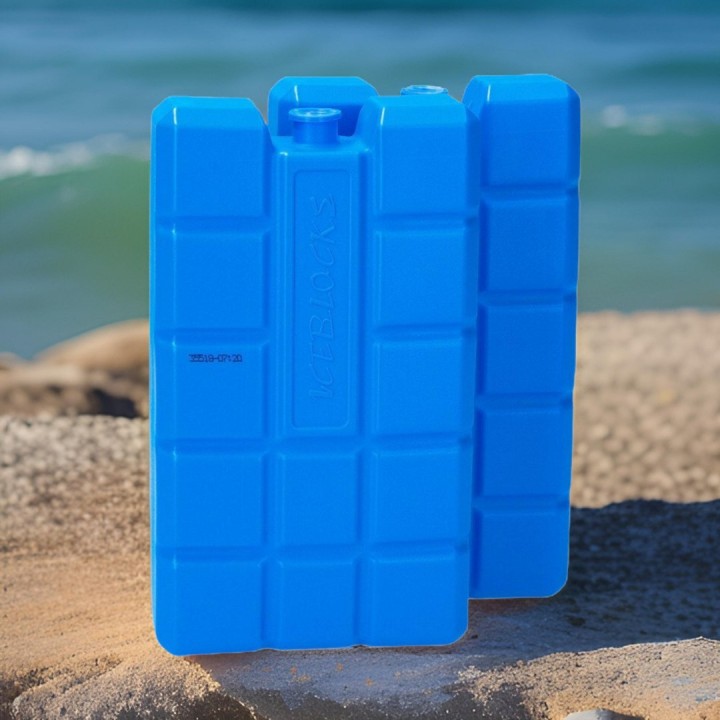 Wkład chłodzący do lodówek turystycznych KAMAI 2x750ml Niebieski