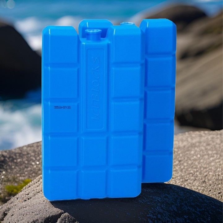 Wkład chłodzący do lodówek turystycznych KAMAI 2x750ml Niebieski