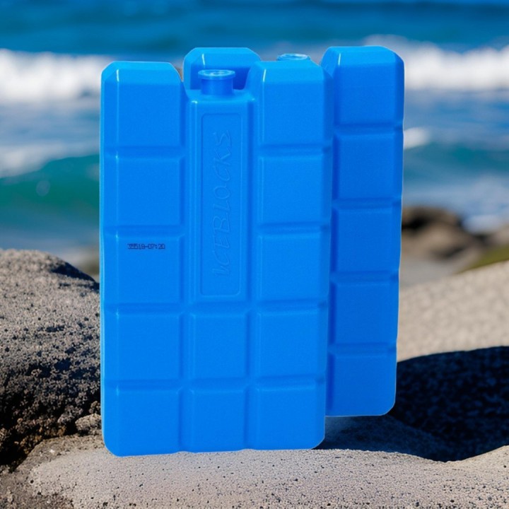 Wkład chłodzący do lodówek turystycznych KAMAI 2x750ml Niebieski