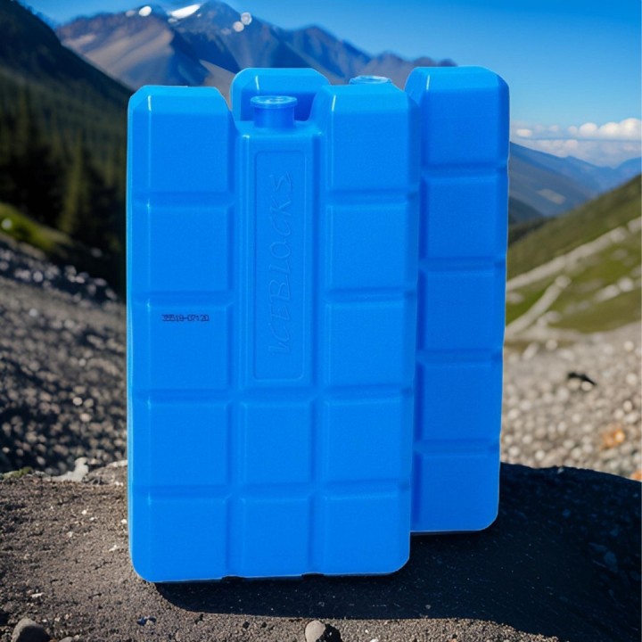 Wkład chłodzący do lodówek turystycznych KAMAI 2x750ml Niebieski