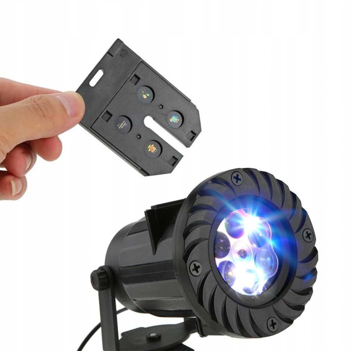 Projektor świąteczny LED 20 wzorów 12W LBS-033