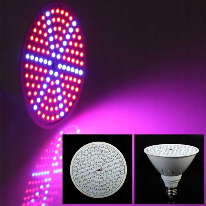 Lampa LED do roślin Heckermann 20W z uchwytemmodel 200LED