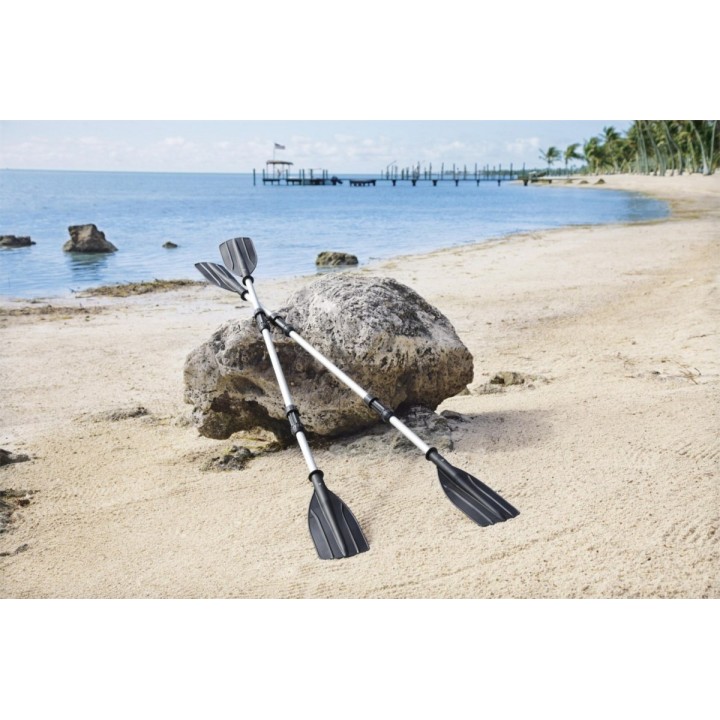 Podwójne Wiosła aluminiowe 2w1 do pływania BESTWAY 145cm/218cm