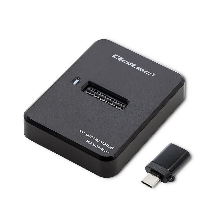 Stacja Dokująca M.2 SATA / NGFF Qoltec - USB 3.1 UASP