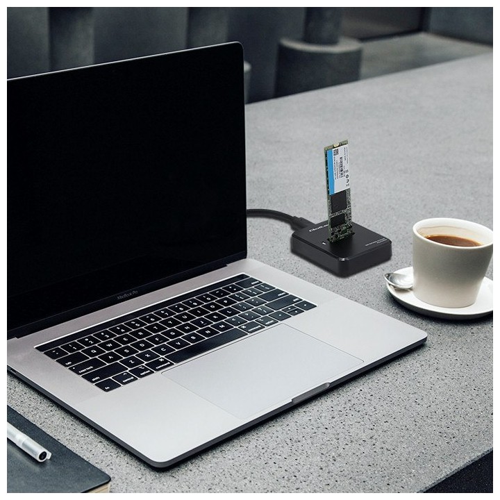 Stacja Dokująca M.2 SATA / NGFF Qoltec - USB 3.1 UASP