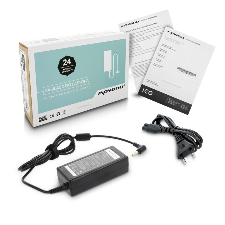 Zasilacz Laptopa AcerPackard Bell 19V 3.42A 65W