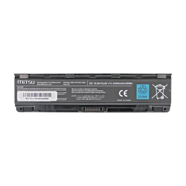 Bateria do laptopa Toshiba C50C55C70L70 - 4400 mAh