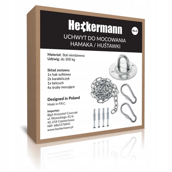 Akcesoria montażowe łańcuch do hamaków - HECKERMANN