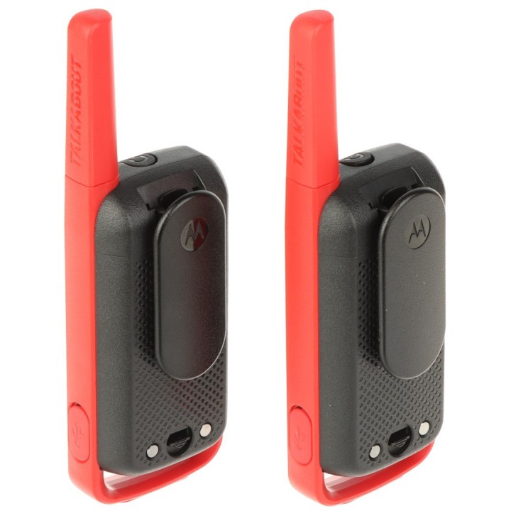 Radiotelefony PMR Motorola T62/Red 446.1-446.2 MHz Zestaw 2