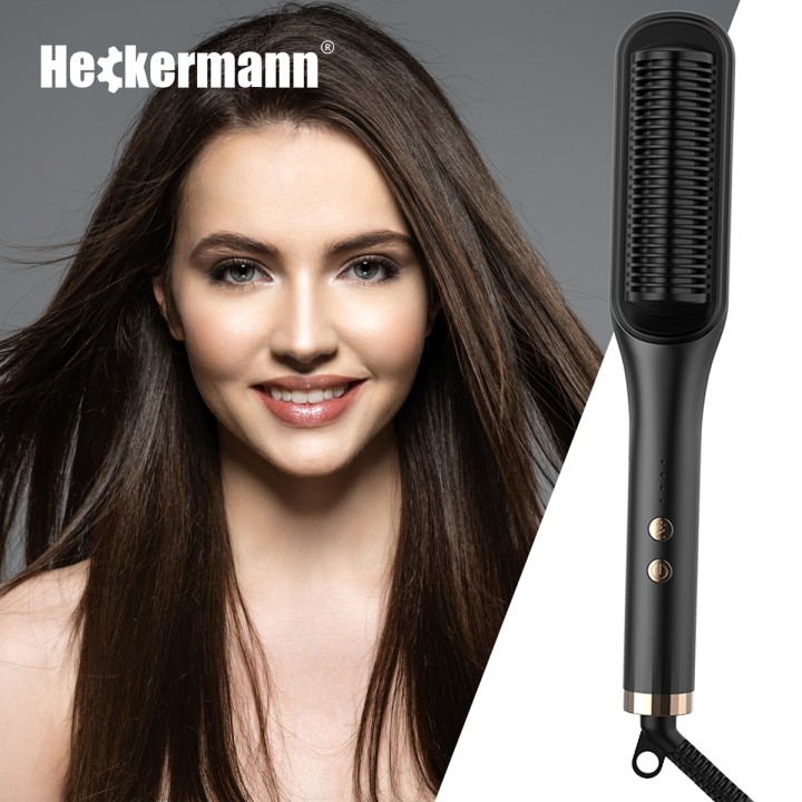 Prostownica do włosów ceramiczna YS668 Czarna - Profesjonalna prostownica do włosów ceramiczna