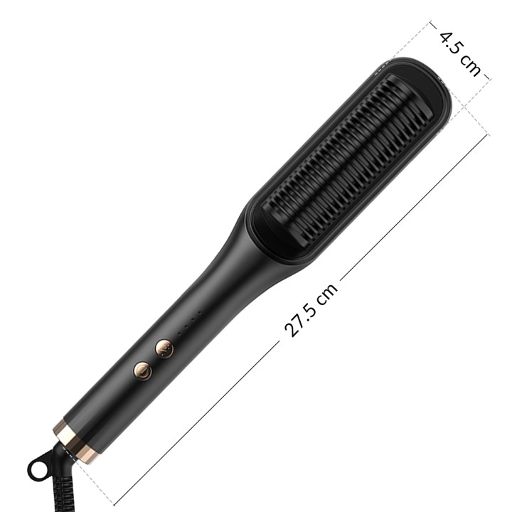 Prostownica do włosów ceramiczna YS668 Czarna - Profesjonalna prostownica do włosów ceramiczna